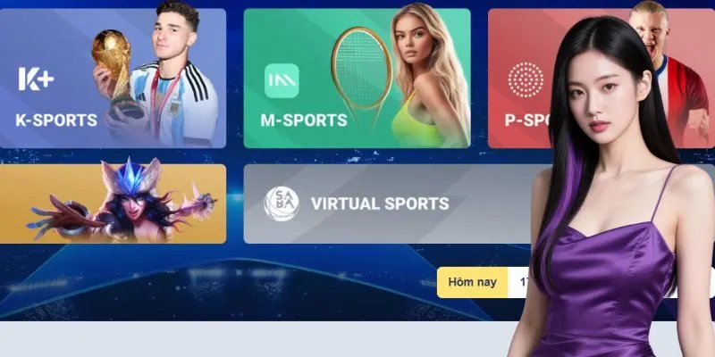 Sảnh thể thao tại Sky88 mang đến kho trò chơi hấp dẫn