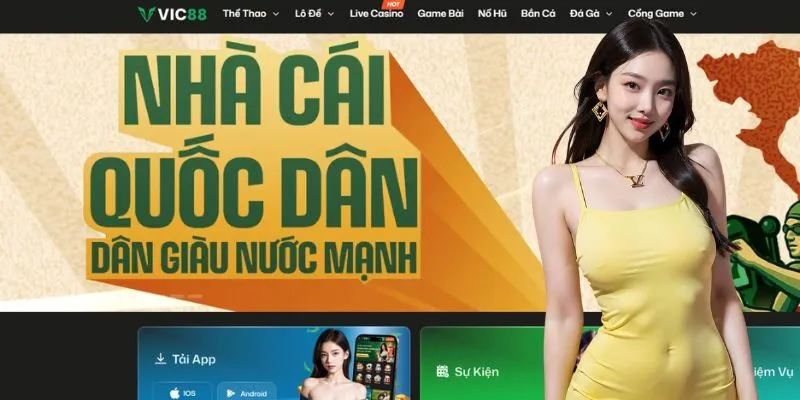Vic88 - Thiên Đường Cá Cược Đẳng Cấp Hàng Đầu Châu Âu